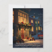 KERSTWENSEN FEESTDAGENKAART (Voorkant)