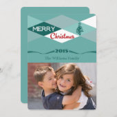 kerstwensen feestdagenkaart (Voorkant / Achterkant)