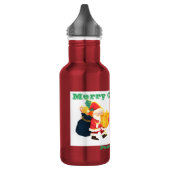 Kerstwensen Gedrukte Verrassing 18 oz grootte Nice Waterfles (Links)