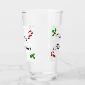 Kerstwensen Glazen Tumbler (Links)