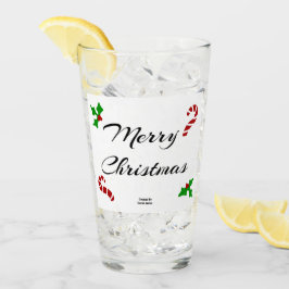 Kerstwensen Glazen Tumbler
