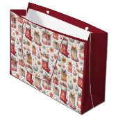 Kerstwensen Groot Cadeauzakje (Voorkant Gekanteld)