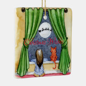 Kerstwensen Keramisch Ornament (Rechts)
