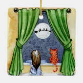 Kerstwensen Keramisch Ornament (Achterkant)