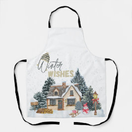Kerstwensen Kerstcadeau voor Huisdecoratie Schort