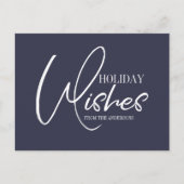 Kerstwensen Kerstkaart Feestdagenkaart (Voorkant)