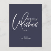 Kerstwensen Kerstkaart Feestdagenkaart (Voorkant)