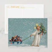 Kerstwensen kerstkaart feestdagenkaart (Voorkant / Achterkant)