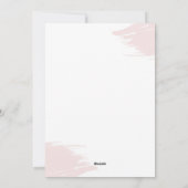 Kerstwensen - Kerstkaart - roze goud (Achterkant)