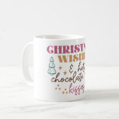 Kerstwensen - Kerstmis Koffiemok (Voorkant links)
