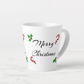 Kerstwensen Kleine Latte Mok (Rechterhoek)