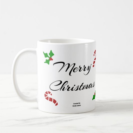 Kerstwensen koffiemok (Links)