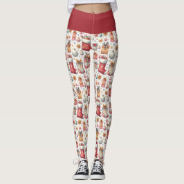 Kerstwensen Leggings