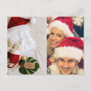 Kerstwensen maak je eigen foto feestdagenkaart