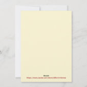 Kerstwensen met aangepaste foto feestdagenkaart (Achterkant)