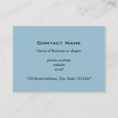 Kerstwensen  Oude Wereld Feestelijke Kerstman Visitekaartje (Achterkant)