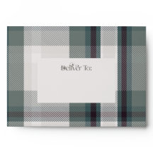 Kerstwensen Plaid Exterior Holiday Kaart