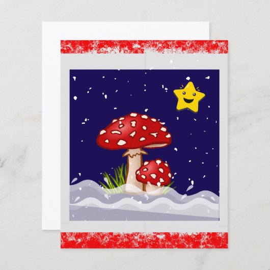 Kerstwensen, sneeuwdagen (Voorkant / Achterkant)