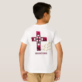 Kerstwensen T-shirt (Achterkant volledig)