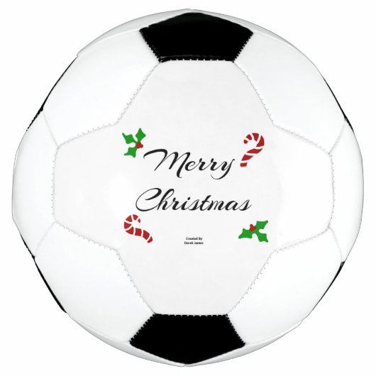 Kerstwensen Voetbal (Voorkant)