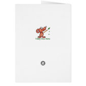 Kerstwensen voor uw vriend kaarsen krans (Achterkant)