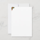 kerstWenskaart Bedankkaart (Achterkant)