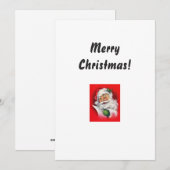 kerstWenskaart Bedankkaart (Voorkant / Achterkant)