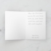 kerstWenskaart/envelop "siervoorwerpen" Feestdagen Kaart (Binnen)