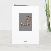 kerstWenskaart Feestdagen Kaart (Achterkant)