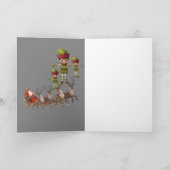 kerstWenskaart Feestdagen Kaart (Binnen)