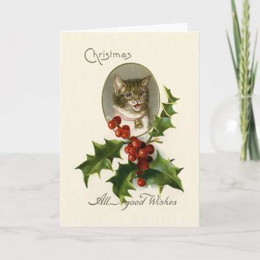 kerstWenskaart Feestdagen Kaart (Voorkant)