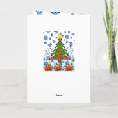 kerstWenskaart Feestdagen Kaart (Achterkant)