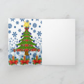 kerstWenskaart Feestdagen Kaart (Binnen)