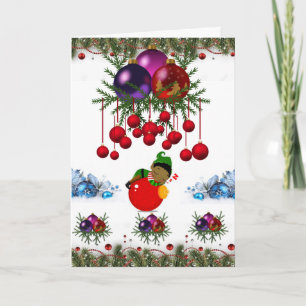 kerstWenskaart Feestdagen Kaart