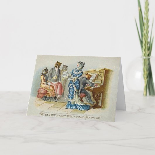  kerstWenskaart Feestdagen Kaart (Voorkant)