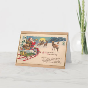 kerstWenskaart Feestdagen Kaart