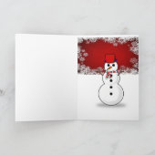 kerstWenskaart Feestdagen Kaart (Binnen)