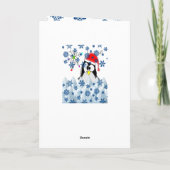 kerstWenskaart Feestdagen Kaart (Achterkant)