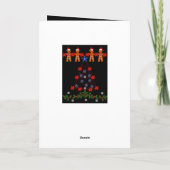 kerstWenskaart Feestdagen Kaart (Achterkant)