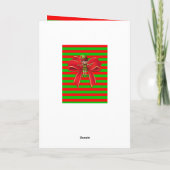 kerstWenskaart Feestdagen Kaart (Achterkant)