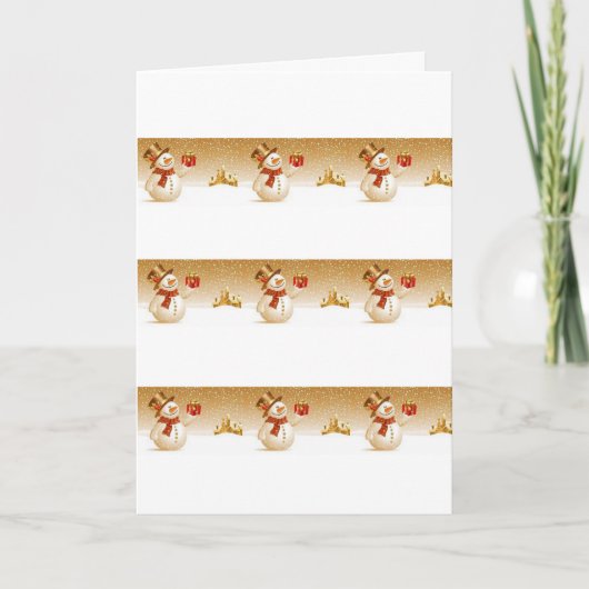 kerstWenskaart Feestdagen Kaart (Voorkant)