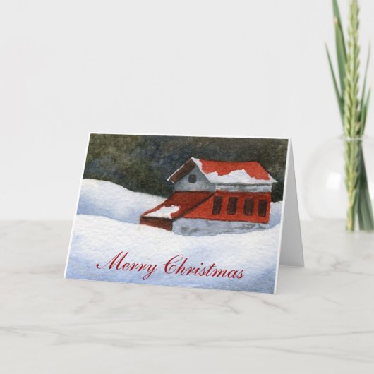 kerstWenskaart Feestdagen Kaart (Voorkant)