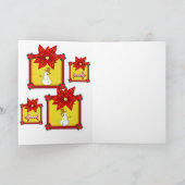 kerstWenskaart Feestdagen Kaart (Binnen)