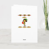kerstWenskaart Feestdagen Kaart (Achterkant)