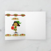 kerstWenskaart Feestdagen Kaart (Binnen)