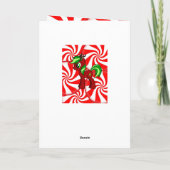 kerstWenskaart Feestdagen Kaart (Achterkant)