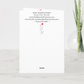  kerstWenskaart Feestdagen Kaart (Achterkant)