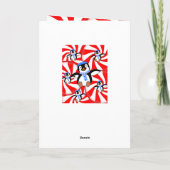 kerstWenskaart Feestdagen Kaart (Achterkant)