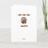 kerstWenskaart Feestdagen Kaart (Achterkant)