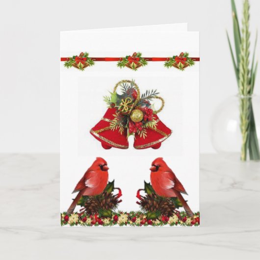 kerstWenskaart Feestdagen Kaart (Voorkant)